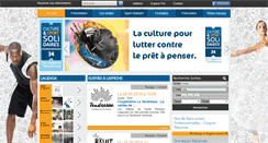 Desktop Screenshot of cultureetsportsolidaires34.fr